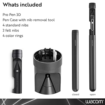 Wacom Pro Pen 3D - KP505 : Amazon.co.uk: Computers & Accessories